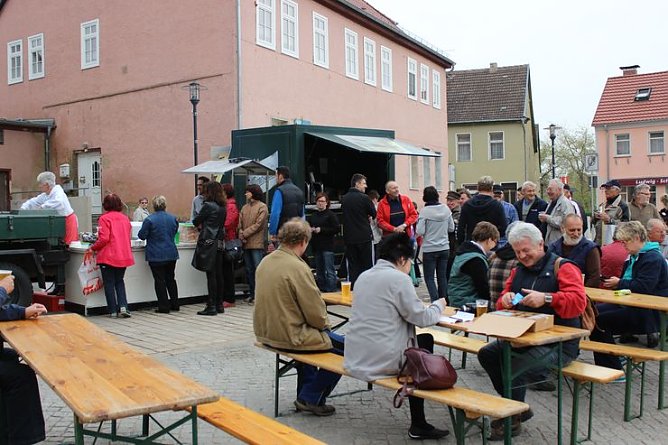 Bad Frankenhausen schick gemacht! (Foto: Karl-Heinz Herrmann)