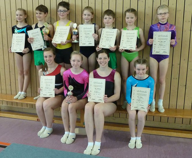 Einzelmehrkampfpokal im Turnen (Foto: SV Glückauf Sondershausen Turnen) Einzelmehrkampfpokal im Turnen (Foto: SV Glückauf Sondershausen Turnen)