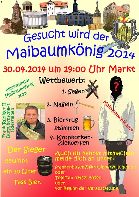 Maibaumkönig (Foto: Karl-Heinz Herrmann) Maibaumkönig (Foto: Karl-Heinz Herrmann)