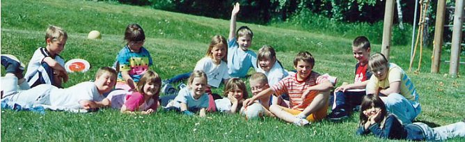 Blick zum Nachbarn (Foto: Finneck-Schule) Blick zum Nachbarn (Foto: Finneck-Schule)