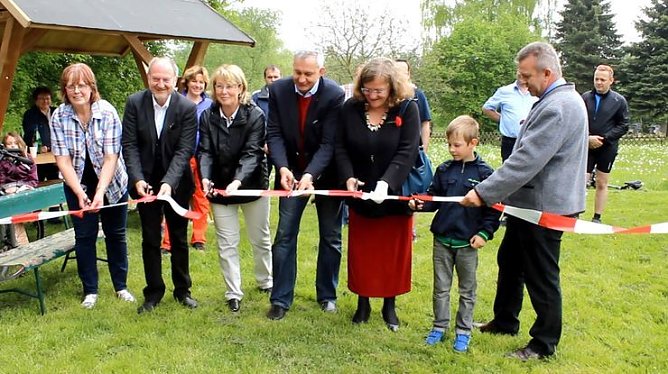 Und wieder ist ein Teilst&uuml;ck UWR fertig (Foto: Karl-Heinz Herrmann)