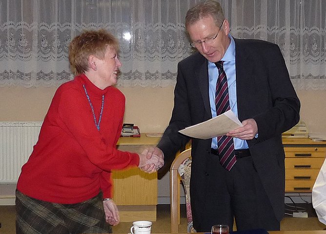 Heidi Meister und Gerold Wucherpfennig (Foto: Karl-Heinz Herrmann)