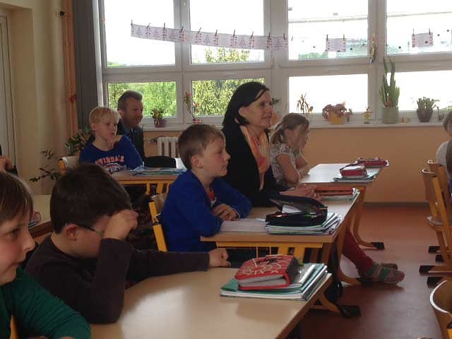 Landrätin in GS Wiehe (Foto: Landratamt Kyffhäuserkreis) Landrätin in GS Wiehe (Foto: Landratamt Kyffhäuserkreis)