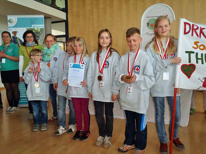 Erfolgreiche Wasserwachtjugend in Brotterode (Foto: Lothar Girschele)