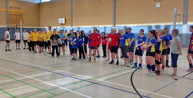 Vom Volleyballturnier in Frankenhausen (Foto: SPD Bad Frankenhausen)