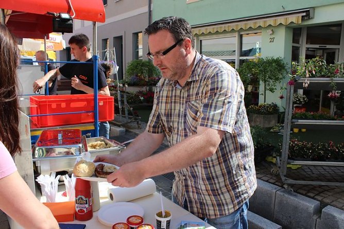 Wahlimpressionen aus Bad Frankenhausen (Foto: Karl-Heinz Herrmann)