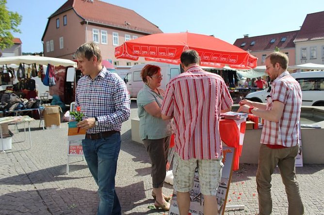 Wahlimpressionen aus Bad Frankenhausen (Foto: Karl-Heinz Herrmann)