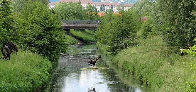 Abschluss&uuml;bung und feierlicher Appell (Foto: Karl-Heinz Herrmann)