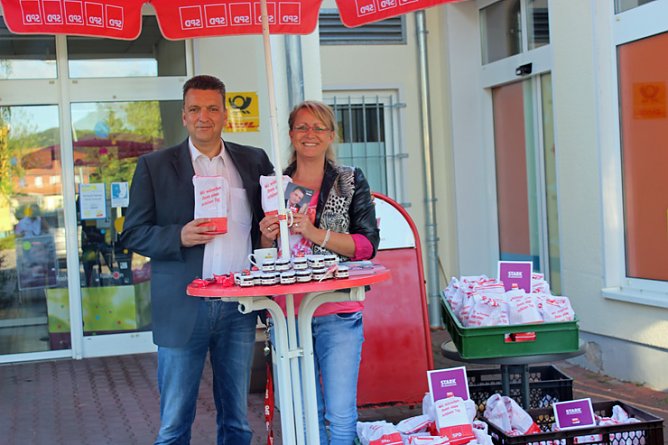 Wahlkampf bis zum Schluss (Foto: Privat)