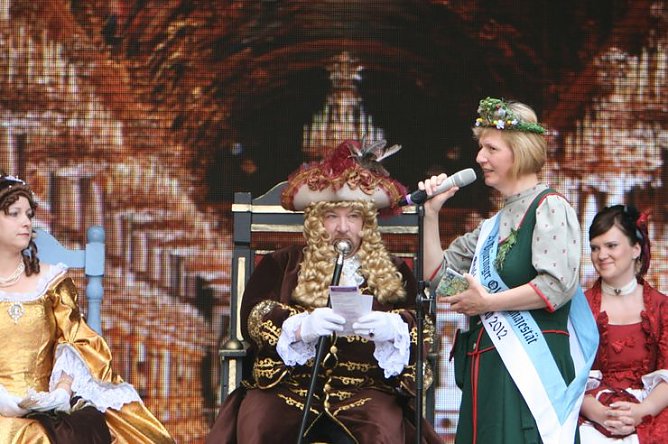 Der F&uuml;rst kommt (Foto: BarockVz)