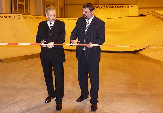 Einweihung Skaterbahn (Foto: Karl-Heinz Herrmann)