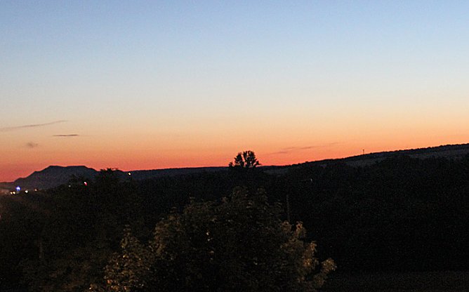 Abendrot (Foto: Karl-Heinz Herrmann) Abendrot (Foto: Karl-Heinz Herrmann)