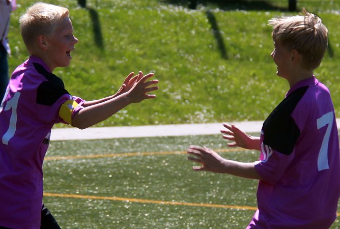 Klar gewonnen (Foto: St. Friedrich) Klar gewonnen (Foto: St. Friedrich)