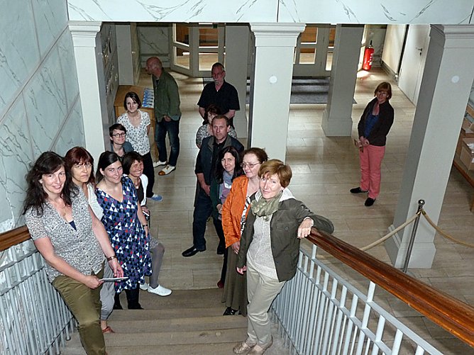 Museumspädagogen in Sondershausen (Foto: Karl-Heinz Herrmann) Museumspädagogen in Sondershausen (Foto: Karl-Heinz Herrmann)