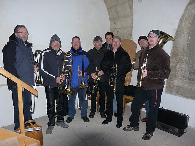 Turmblasen in Sondershausen (Foto: Karl-Heinz Herrmann)