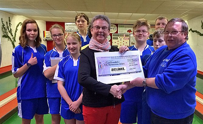 Unterstützung Kinder- und Behindertenarbeit (Foto: Wahlkeisbüro Steinke) Unterstützung Kinder- und Behindertenarbeit (Foto: Wahlkeisbüro Steinke)