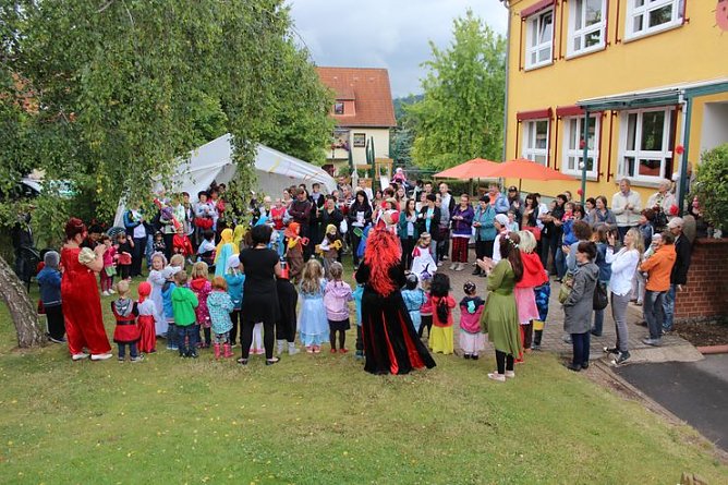 Sommerfest auf dem Franzberg (Foto: Karl-Heinz Herrmann)