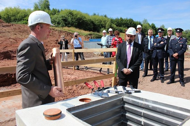 WAGO legt in Sondershausen den Grundstein (Foto: Karl-Heinz Herrmann)