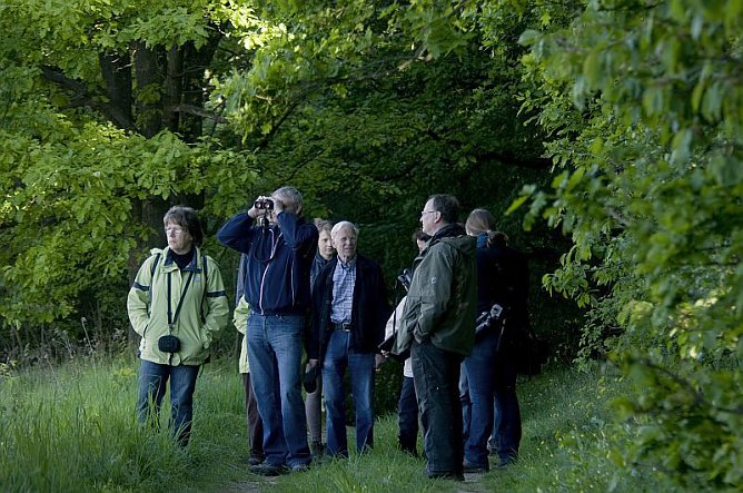 Landschaftsf&uuml;hrung (Foto: Regionalmanagement Hohe Schrecke)