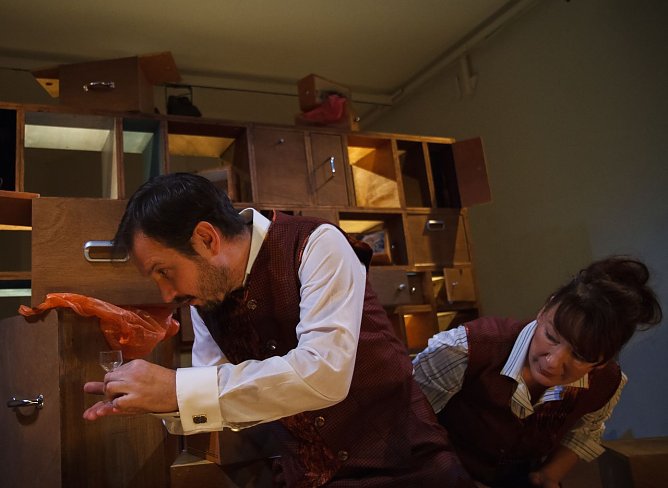 Andy Manley, Ania Michaelis (Foto: Theater o.N.)