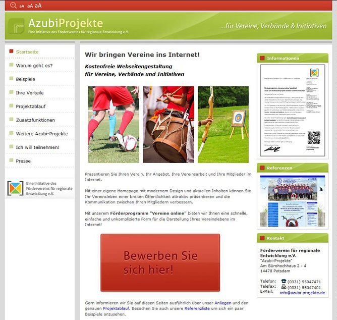 Vereine online... (Foto: privat) Vereine online... (Foto: privat)