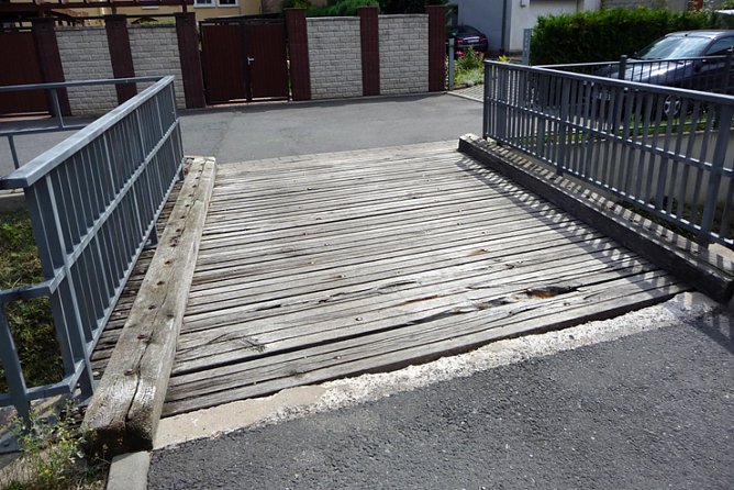 Reparaturarbeiten an den Br&uuml;cken &uuml;ber die Bebra (Foto: Stadt Sondershausen)