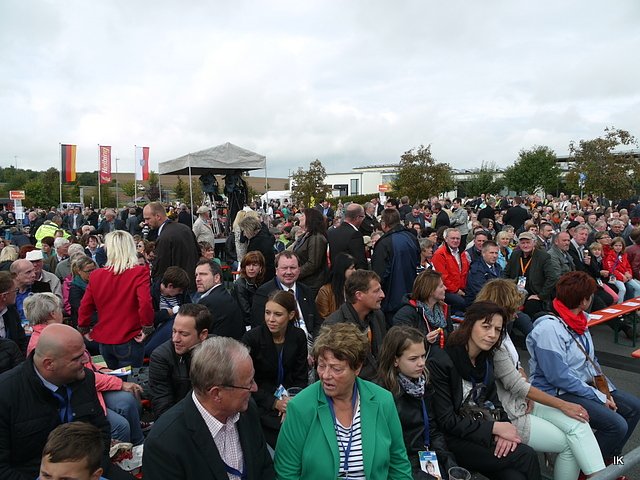 Besucher der CDU-Wahlveranstaltung (Foto: Ilka Kühn) Besucher der CDU-Wahlveranstaltung (Foto: Ilka Kühn)