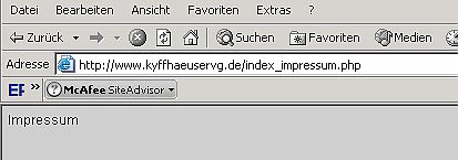 Screeshot einer Homepage (Foto: Karl-Heinz Herrmann)