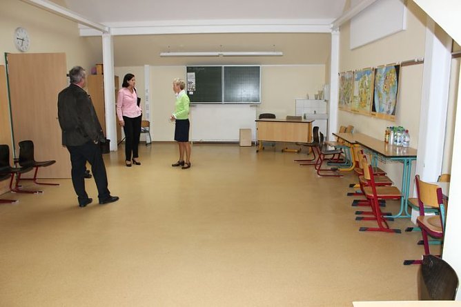 Vergr&ouml;&szlig;erung der Klassenr&auml;ume (Foto: Karl-Heinz Herrmann)