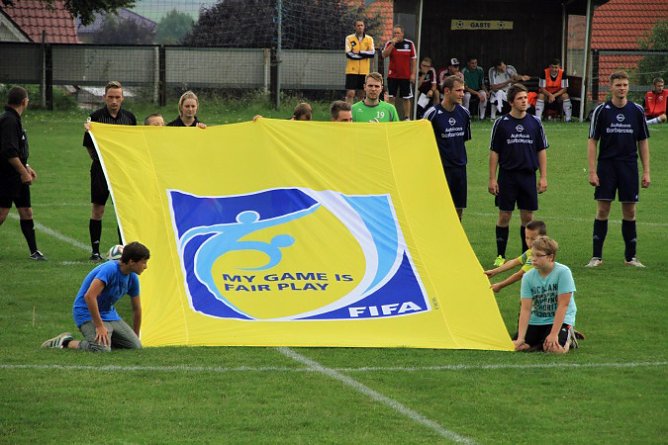 "FIFA-Fairplay-Tag. (Foto: VfB Oldisleben)