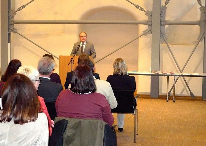 Ausstellung in der Cruciskirche Sondershausen (Foto: Edith Baars) Ausstellung in der Cruciskirche Sondershausen (Foto: Edith Baars)