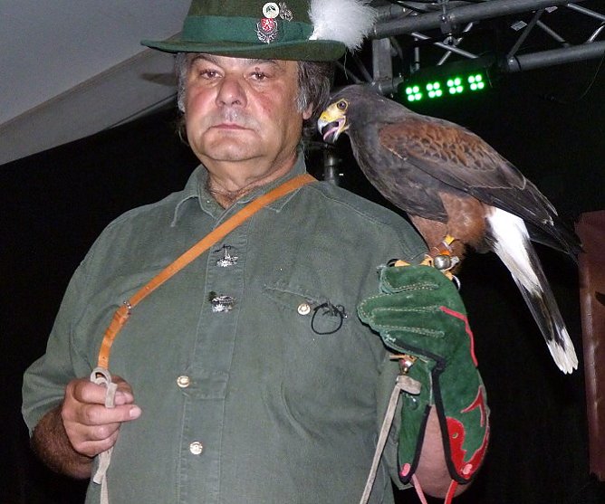 J&auml;gerschaft unterst&uuml;tzte Bauernmarkt (Foto: Privat)
