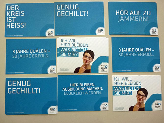 Hier bleiben und Ausbildung machen (Foto: Landratsamt Kyffhäuserkreis) Hier bleiben und Ausbildung machen (Foto: Landratsamt Kyffhäuserkreis)