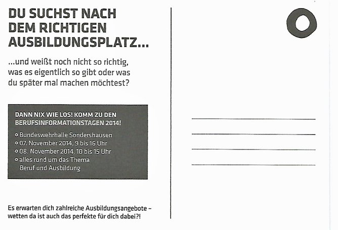 Hier bleiben und Ausbildung machen (Foto: Landratsamt Kyffhäuserkreis) Hier bleiben und Ausbildung machen (Foto: Landratsamt Kyffhäuserkreis)