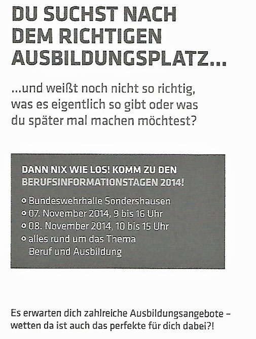 Hier bleiben und Ausbildung machen (Foto: Landratsamt Kyffhäuserkreis) Hier bleiben und Ausbildung machen (Foto: Landratsamt Kyffhäuserkreis)