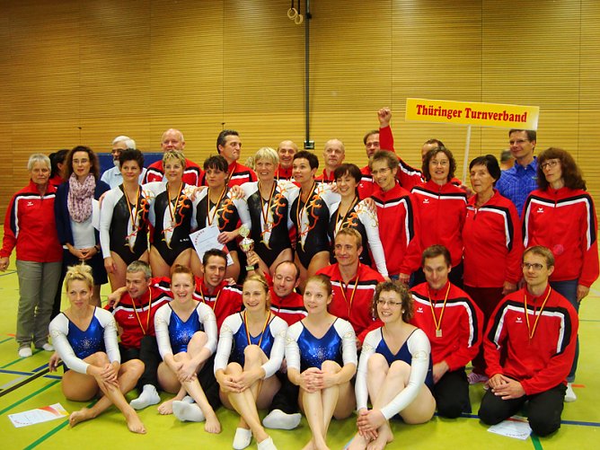 Beim Deutschland - Pokal stark (Foto: SV Gl&uuml;ckauf Sondershausen Turnen)