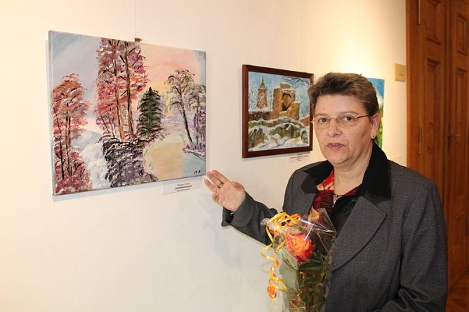 Neue Ausstellung im Foyer (Foto: Karl-Heinz Herrmann)