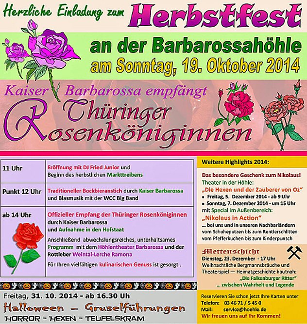 Herbstfeste vieler Orten (Foto: Privat)