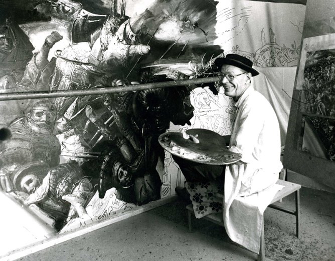 Ein fotografischer Rückblick (Foto: Panoramamuseum Bad Frankenhausen) Ein fotografischer Rückblick (Foto: Panoramamuseum Bad Frankenhausen)