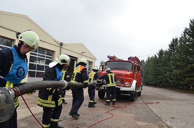 Truppführerausbildung in Greußen (Foto: Andreas Hocke) Truppführerausbildung in Greußen (Foto: Andreas Hocke)