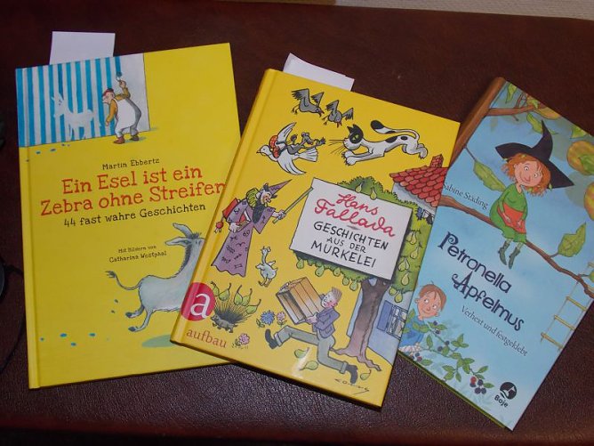 Gleich mehrmals gelesen (Foto: Wahlkreisbüro Dorothea Marx) Gleich mehrmals gelesen (Foto: Wahlkreisbüro Dorothea Marx)