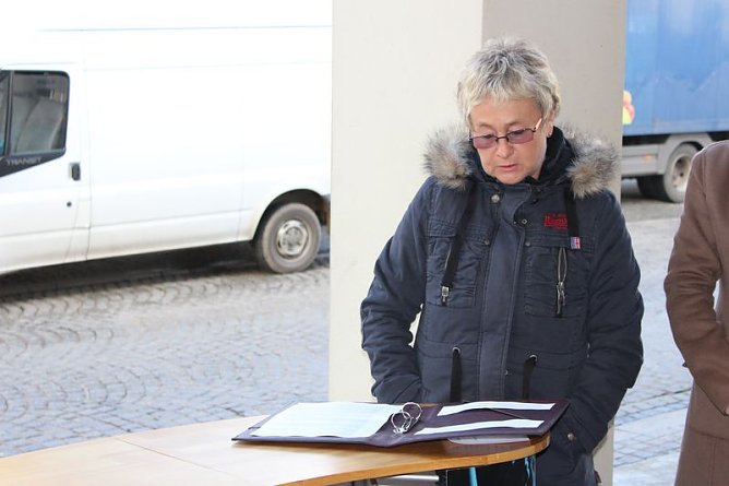 Nein zu Gewalt an Frauen (Foto: Karl-Heinz Herrmann) Nein zu Gewalt an Frauen (Foto: Karl-Heinz Herrmann)