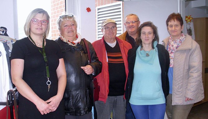 Glückauf-Gärtner im CSC zum Tag der offenen Tür (Foto: Thomas Leipold) Glückauf-Gärtner im CSC zum Tag der offenen Tür (Foto: Thomas Leipold)