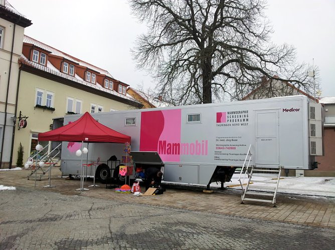 Mammobil wieder in Bad Frankenhausen (Foto: Stadt Bad Frankenhausen) Mammobil wieder in Bad Frankenhausen (Foto: Stadt Bad Frankenhausen)