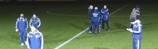 Erste Platzinspektion (Foto: nnz)