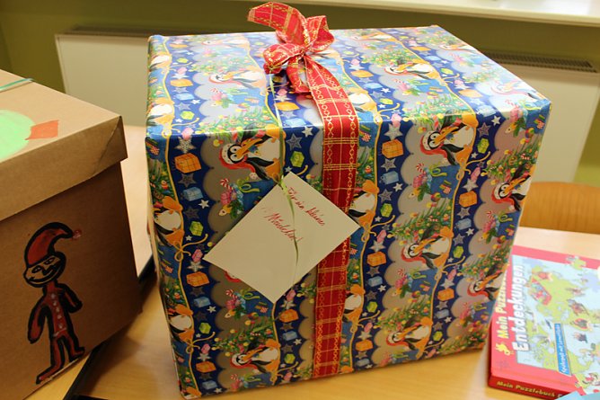 Wieder tolle Weihnachtsaktion (Foto: Karl-Heinz Herrmann)