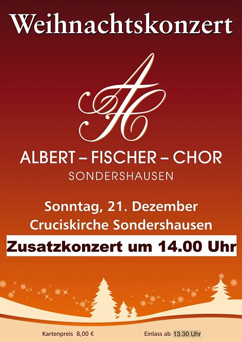 Zusatzkonzert des Albert-Fischer-Chores (Foto: Karl-Heinz Herrmann) Zusatzkonzert des Albert-Fischer-Chores (Foto: Karl-Heinz Herrmann)