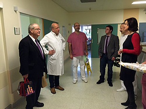 Dank übermittelt (Foto: Landratsamt Kyffhäuserkreis) Dank übermittelt (Foto: Landratsamt Kyffhäuserkreis)