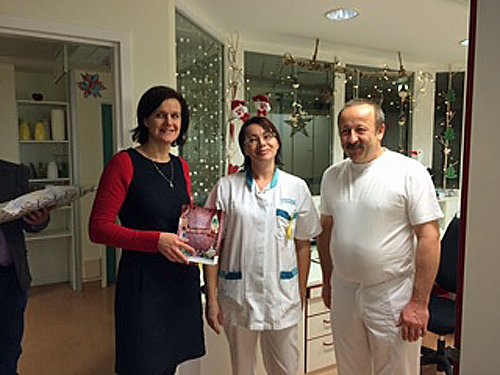 Dank übermittelt (Foto: Landratsamt Kyffhäuserkreis) Dank übermittelt (Foto: Landratsamt Kyffhäuserkreis)