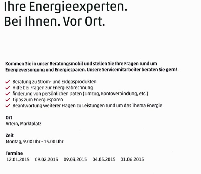 Energieexperten vor Ort (Foto: Stadt Artern)